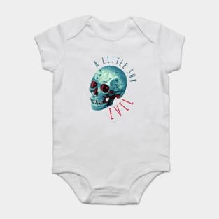 A little shy evil Baby Bodysuit